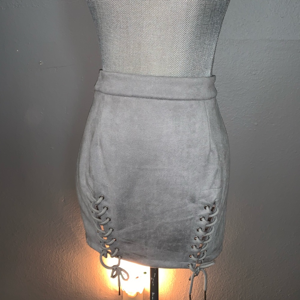 Mini Gray skirt